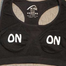 Sports Bra – Black size L