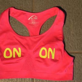 Sports Bra – neon red