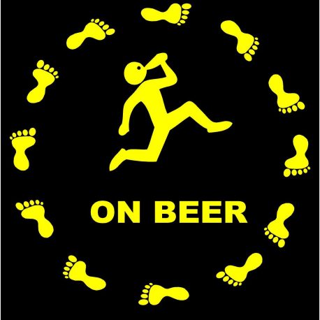 on beer