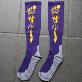 Compression socks – purple Line
