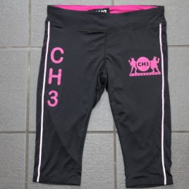 CH3 – female running knee tights