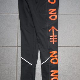 Mens warm sports trouser – Orange Line