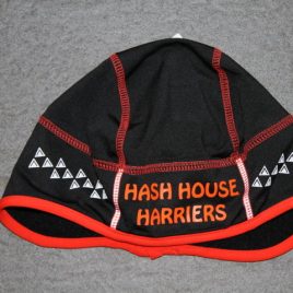 Mens hashing hat – Orange Line