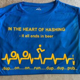 Harriers hashing shirt