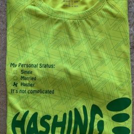 Harriers hashing shirt